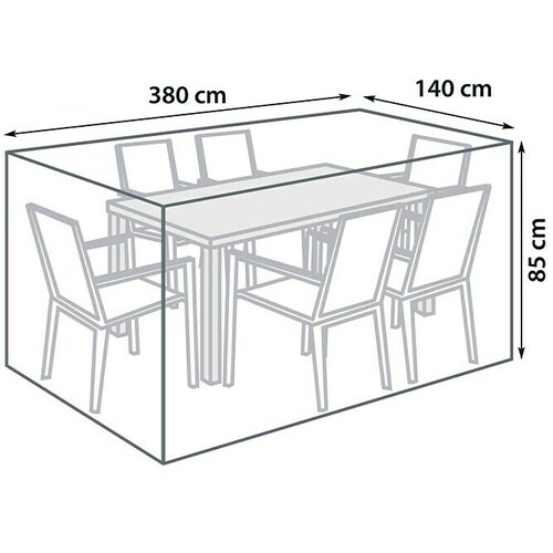 SUNFUN Zaštitna navlaka za namještaj (D x Š: 380 x 140 cm, Poliester) Cijene