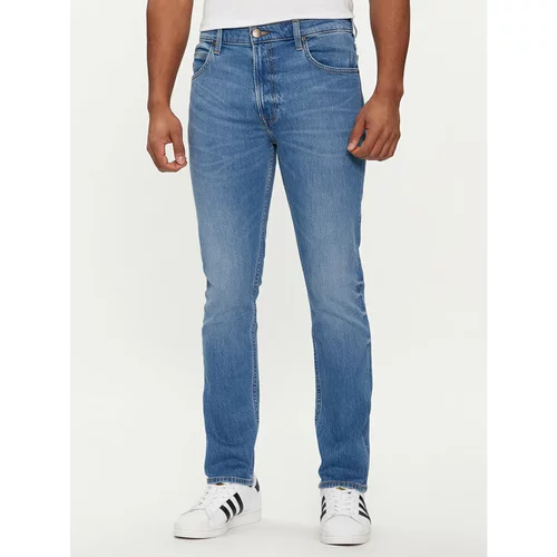 Lee Jeans hlače Rider 112346321 Modra Slim Fit