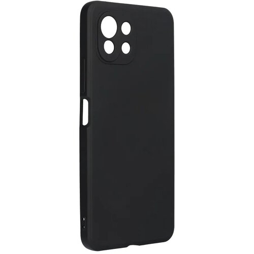  Maska SILIKONSKA za XIAOMI Mi 11 Lite 5G / Mi 11 Lite LTE ( 4G ) črna Slike
