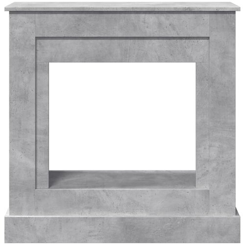  Okvir za kamin boja betona 90x30x90 cm od konstruiranog drva Slike