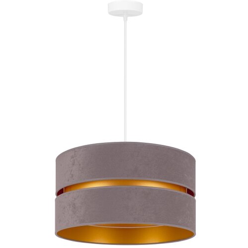  Duolla - Luster na sajli DUO 1xE27/15W/230V prečnik 40 cm siva Slike
