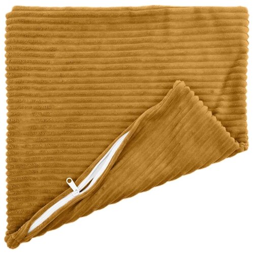  Presvlaka za jastuk 6 pcs HEERLEN Žuta 35 x 35 cm Kord - Žuta 35 x 35 cm 6 Slike