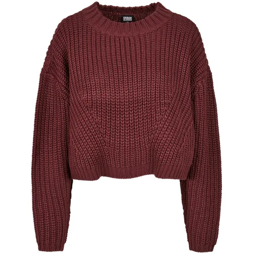 Urban Classics Women's wide oversize cherry sweater