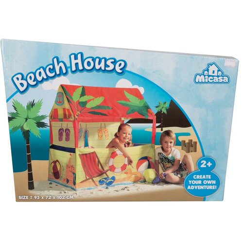 Micasa šator kućica za plažu šarena Slike