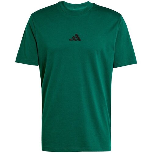 Adidas Majica Essentials Small Logo JF1096 Zelena Regular Fit Cene