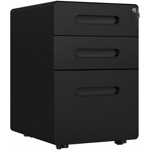 Vinsetto Vinsconi premični predalnik jeklo &Scaron;39 x G48 x V59 cm Črn, (5000243045) Cene