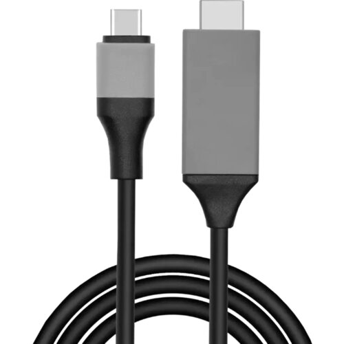 Chameleon Kabel USB-C na HDMI 4K (HDTV), 2 m, siv Slike