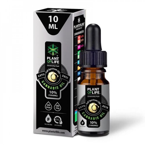 Cbd olje 10 %, 10ml, polni spekter Cene