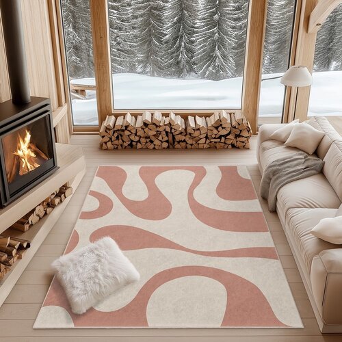 Mila Home Rožnata pralna preproga 60x100 cm Strawberry Latte &amp;ndash; Slike