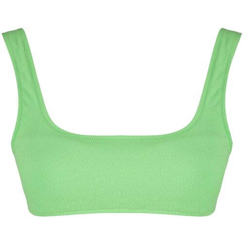 Trendyol Bikini Top - Green - Textured Cene