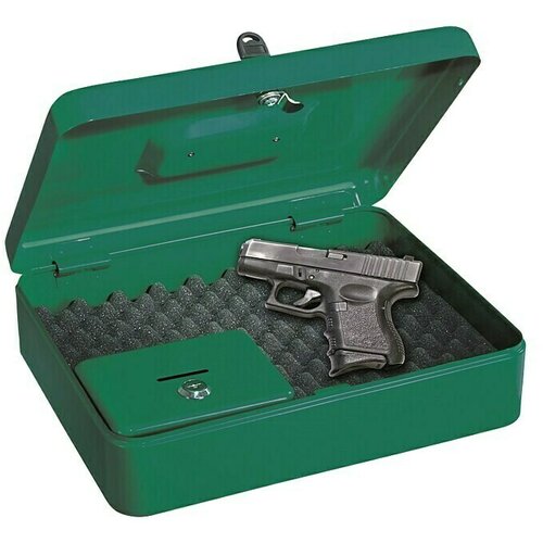 ROTTNER Zaboj za shranjevanje orožja Gun Box (30 x 24 x 9 cm, zelen) Slike