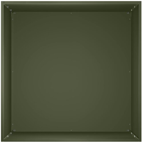  Vrtna saksija 2 kom. Maslinastozelena 40 x 40 x 75 cm Slike