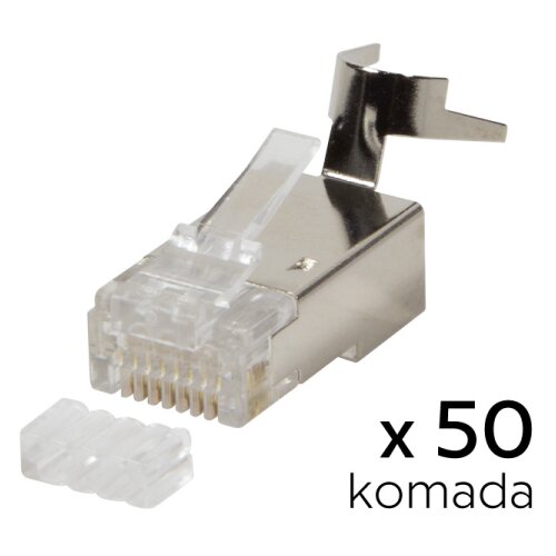  Konektor RJ45 metal CAT 7 50 kom Cene