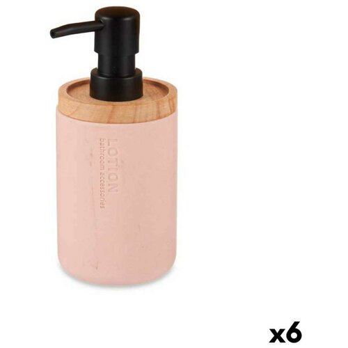  Dozator za Sapun Berilo B5456BC-1 - 448 Roza Drvo Smola Plastika 9 5 x 18 5 x 7 8 cm (6 kom.) Slike