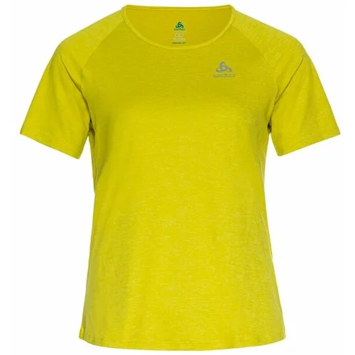 Odlo W RUN EASY 365 T-SHIRT CREW NECK SS Ženska majica za trčanje, žuta, veličina