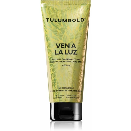 Tannymaxx Tulumgold Ven A La Luz Natural Tanning Lotion Medium krema za solarij 200 ml