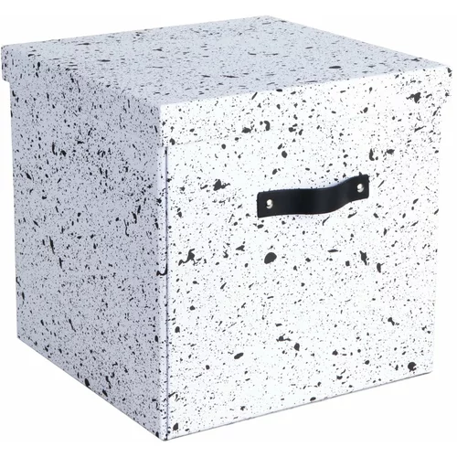 Bigso Box of Sweden Črno-bela škatla za shranjevanje Logan