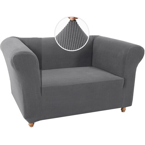 INF Retro Tufted Enosedežna Prevleka za Kavč - Protizdrsna Raztegljiva Za&scaron;čita Grey, (5000327018) Cene