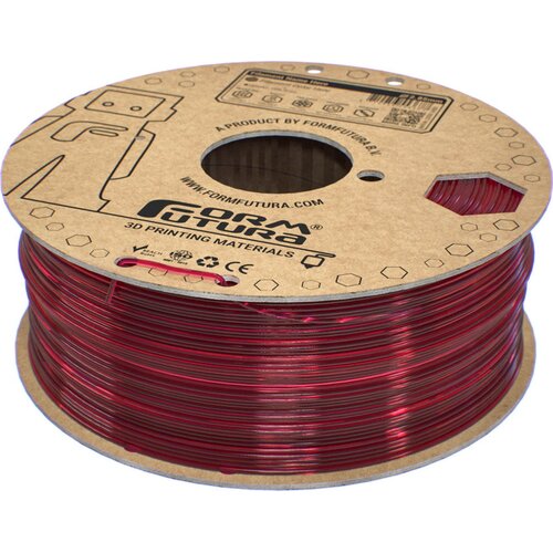 Formfutura EasyFil&amp;trade; ePETG Transparent Red, 1,75 mm / 1000 g Slike