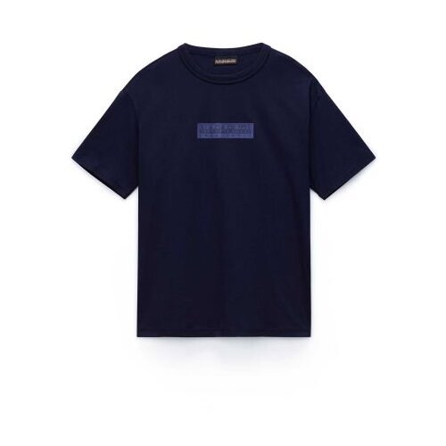 Napapijri k s-new box logo ss blu marine Cene