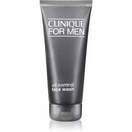 Clinique For Men™ Oil Control Face Wash gel za čišćenje za normalno i masno lice 200 ml
