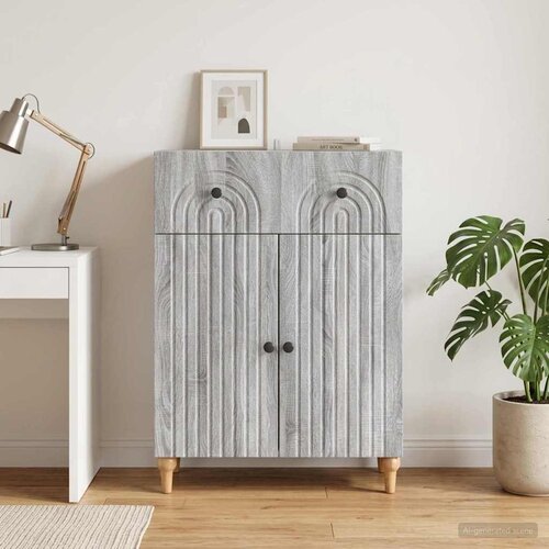  Kreveta Siva sonoma 66 x 34,5 x 90 cm Konstruirano drvo Cijene