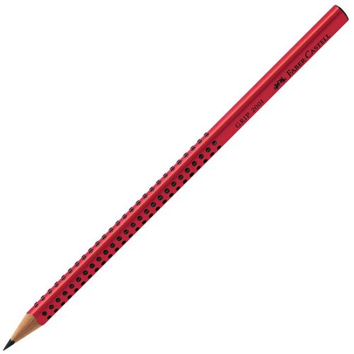 Faber-Castell grafitni svinčnik Grip, rdeč Cene