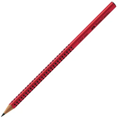 Faber-castell grafitni svinčnik Grip, rdeč