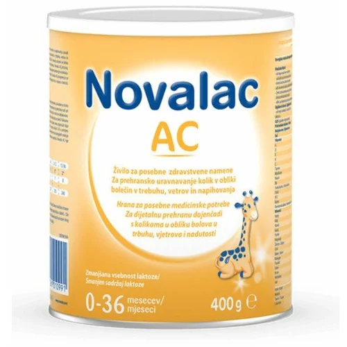 Novalac ac 400 g - adaptirano mleko - kolike