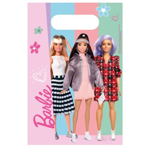 Amscan Kese ukrasne Barbie 23,6x15,8cm 9915478 Slike