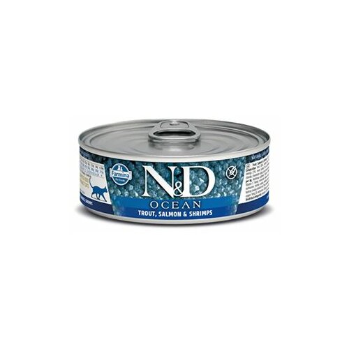 Nuevo N&D hrana u konzervi za mačke - ocean - pastrmka - 80gr Slike