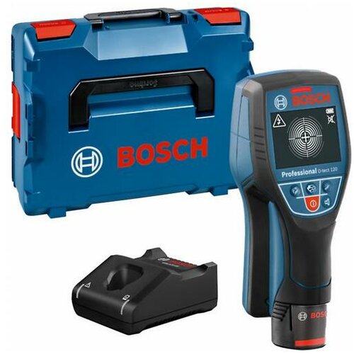 Bosch Professional D-tect 120 detektor + 1x 2,0Ah + GAL 12v-40 + kofer Slike