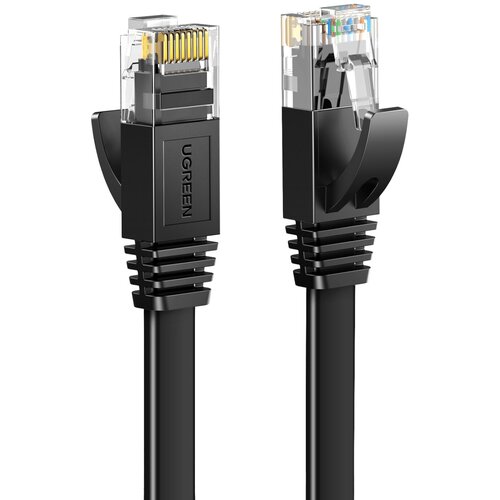 Ugreen Flat LAN RJ45 Ethernet Cat povezovalni kabel. 6 15m črna, (21090601) Slike