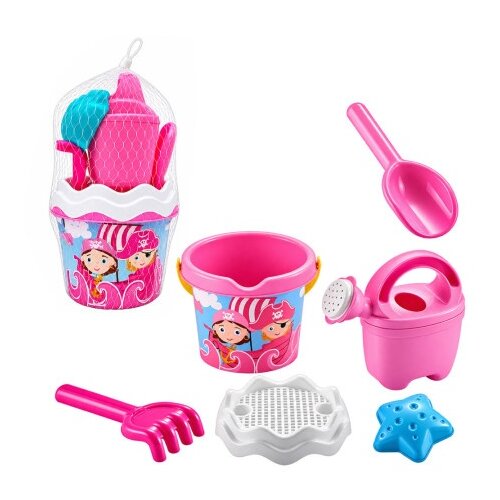  Kofica za plažu sa dodacima roze ( 1046547 ) Slike