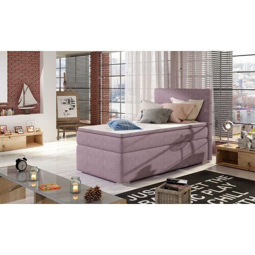 ELTAP Boxspring krevet Rocco 90x200 s udobnim le�ajem i prostorom za pohranu-Leva-Soro 65 Cijene