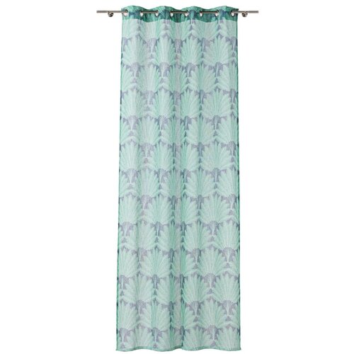 Mendola Fabrics Zelena prosojna zavesa 140x260 cm Mauritius – Cene