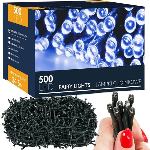  Cl0537 božićna lampica 500 led Slike