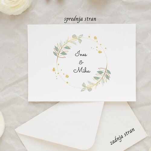  Kuverte za poročna vabila porkv 26-10 Cene