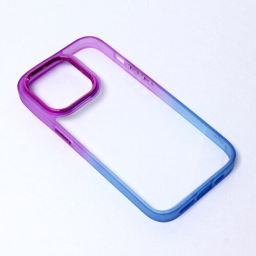  torbica colorful acrylic za iphone 14 pro 6.1 ljubicasta Cene