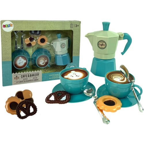 Dječji set za kavu + kolači - plavi Cijene