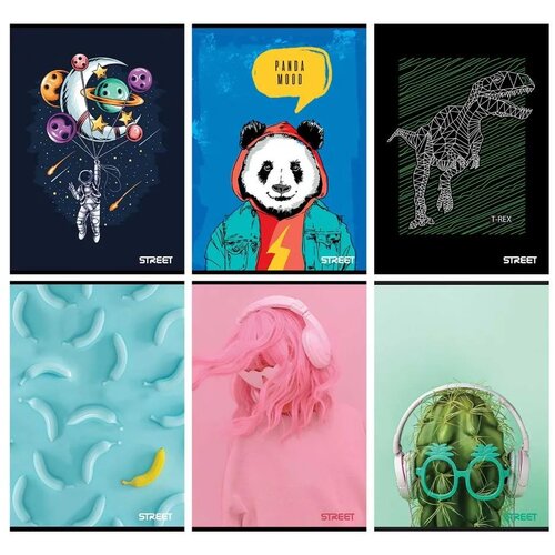 STREET Zvezek Young A5 črte (z robom) Cene