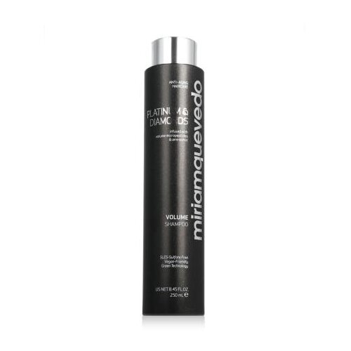Miriam Quevedo Platinum &amp;amp; Diamonds Volume Shampoo 250 ml &amp;scaron;ampon tanki lasje normalni lasje unisex Slike