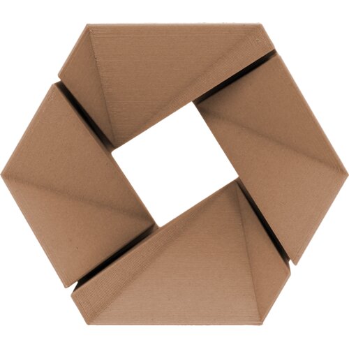 3DJAKE ecopla wood dark brown, 1,75 mm / 1000 g Slike