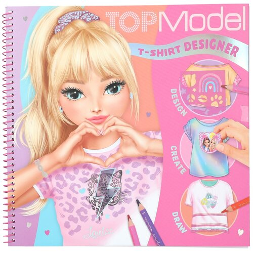 Top Model Dizajner majica knjiga za bojanje 0013585 Slike