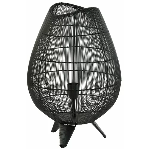 Light & Living Crna stolna lampa (visina 47 cm) Yumi -
