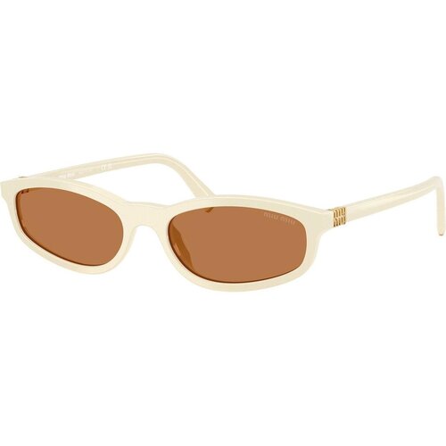 Miu Miu MUA06S 21D90Q ONE SIZE (54) Bež/Rjava Cene