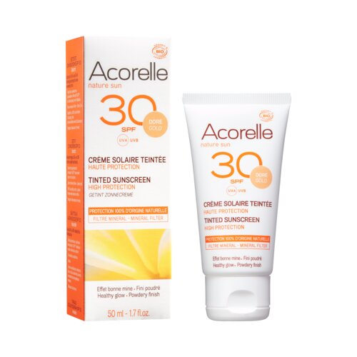 Acorelle tonirana krema za sončenje ZF 30 Cene