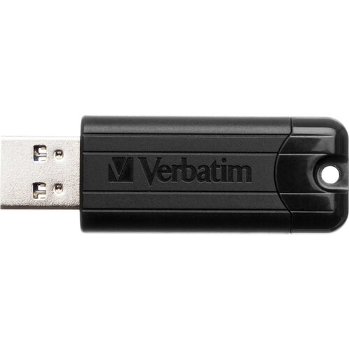 Verbatim UFV49318 64GB DRIVE 3.0 PINSTRIPE BLACK 49318 usb memorija Slike