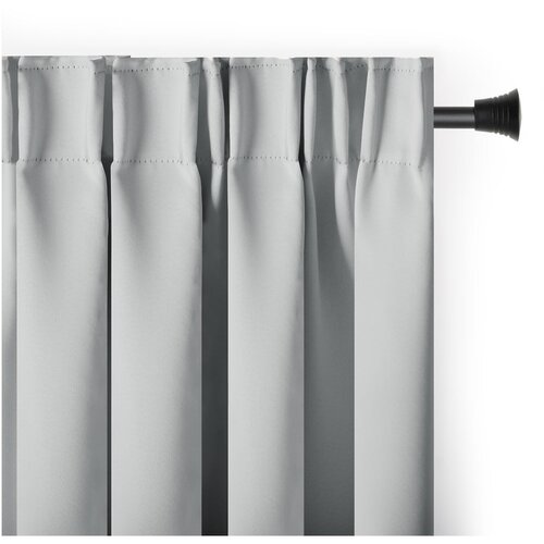 Restilo Svetlo siva zatemnitvena izolacijska zavesa 140x270 cm Pleat &amp;ndash; Slike