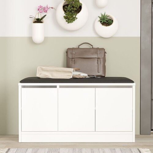 Woody Fashion Ormarić za obuću MALAGA, MR2 - W - White Cene